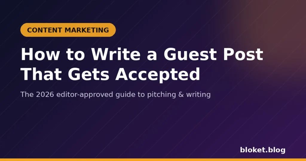 Guest post that gets accepted — editor reviewing a pitch and draft article